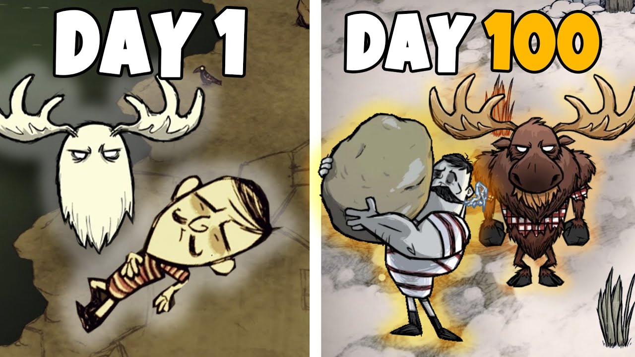 100 дней без голода с силой дружбы в Don't Starve Together