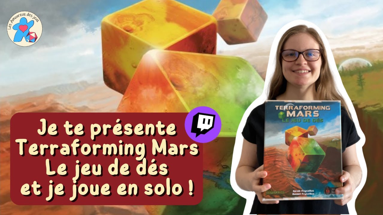 Terraforming Mars le jeu de dés - Règles du jeu et partie solo