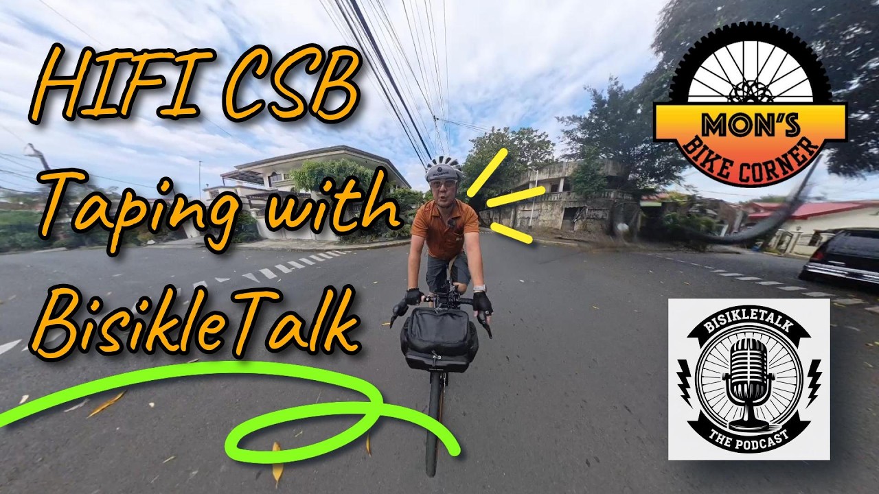 CSB HIFI Taping with BisikleTalk