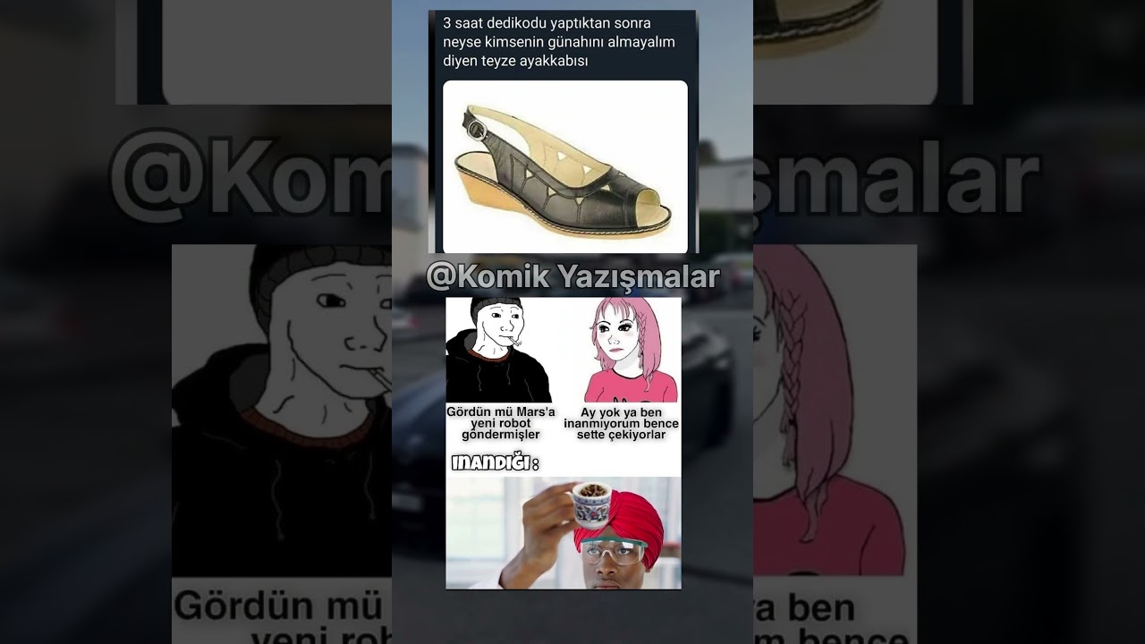 Terliğin Kokusu geldi  😑😑 
