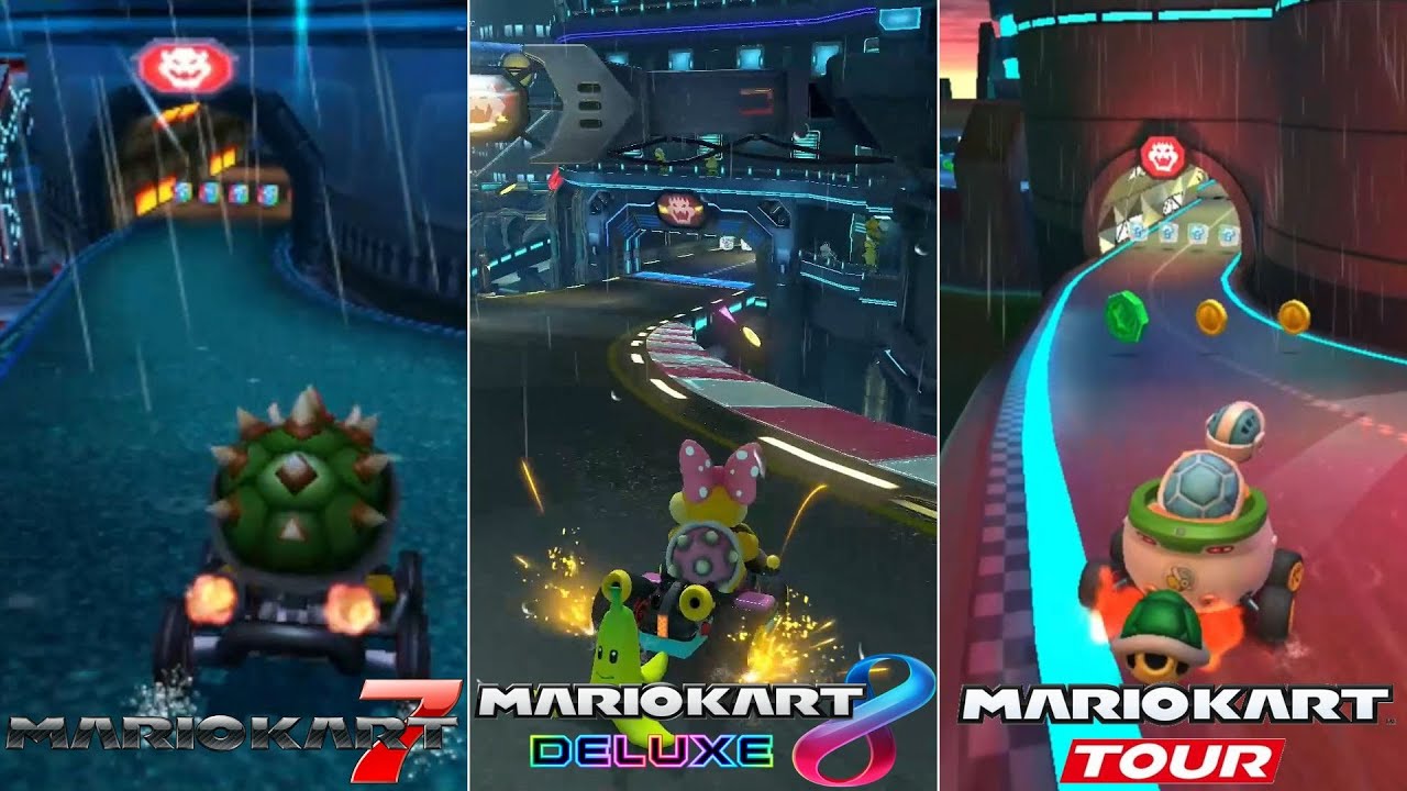 Mario Kart Series // All 3DS Neo Bowser City Courses [2011-2020]