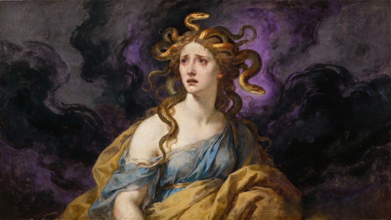 The True Story of Medusa | Easy English Story for Beginners (A1)