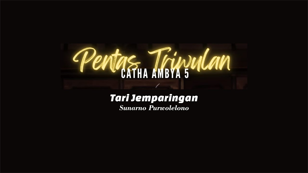 Pertunjukan #triwulan Tari Jemparingan