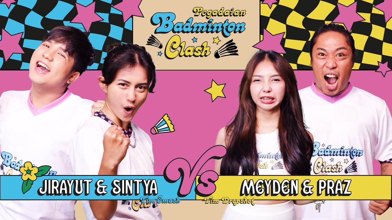 JIRAYUT & SINTYA MARISCA vs PRAZ TEGUH & MEYDEN - PEGADAIAN BADMINTON CLASH!