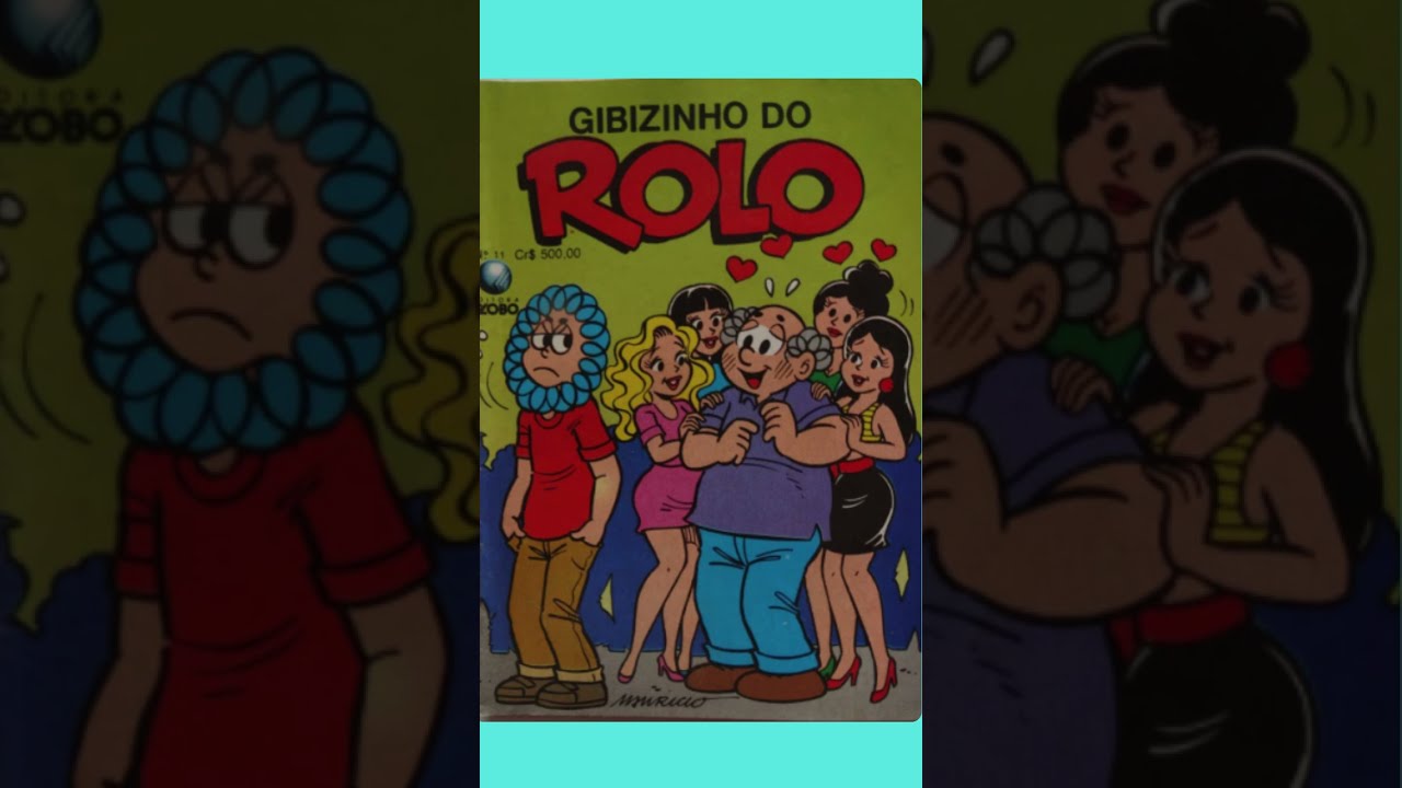 Gibizinho do Rolo em: O meu pai é um sucesso #gibi #quadrinhos #revista #nostalgia