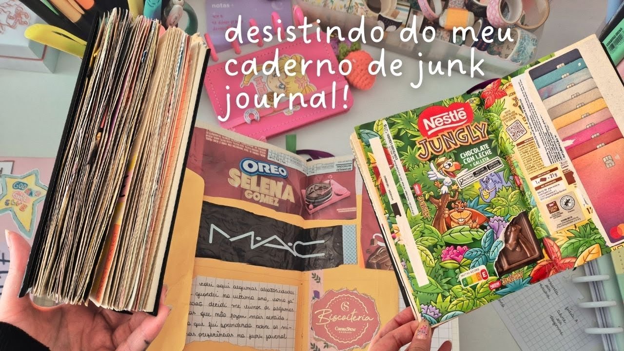 por que eu desisti do junk journal? ✨ journaling + conversa