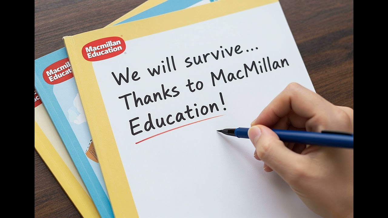 We will survive Thanks to MacMillan Education Zhanna Bert Suno