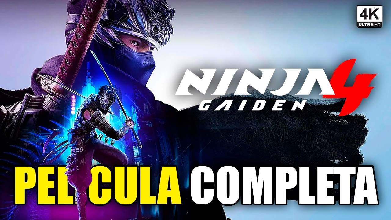 NINJA GAIDEN 4 Película Completa en Español | Historia en 1 Video [4K 60FPS]