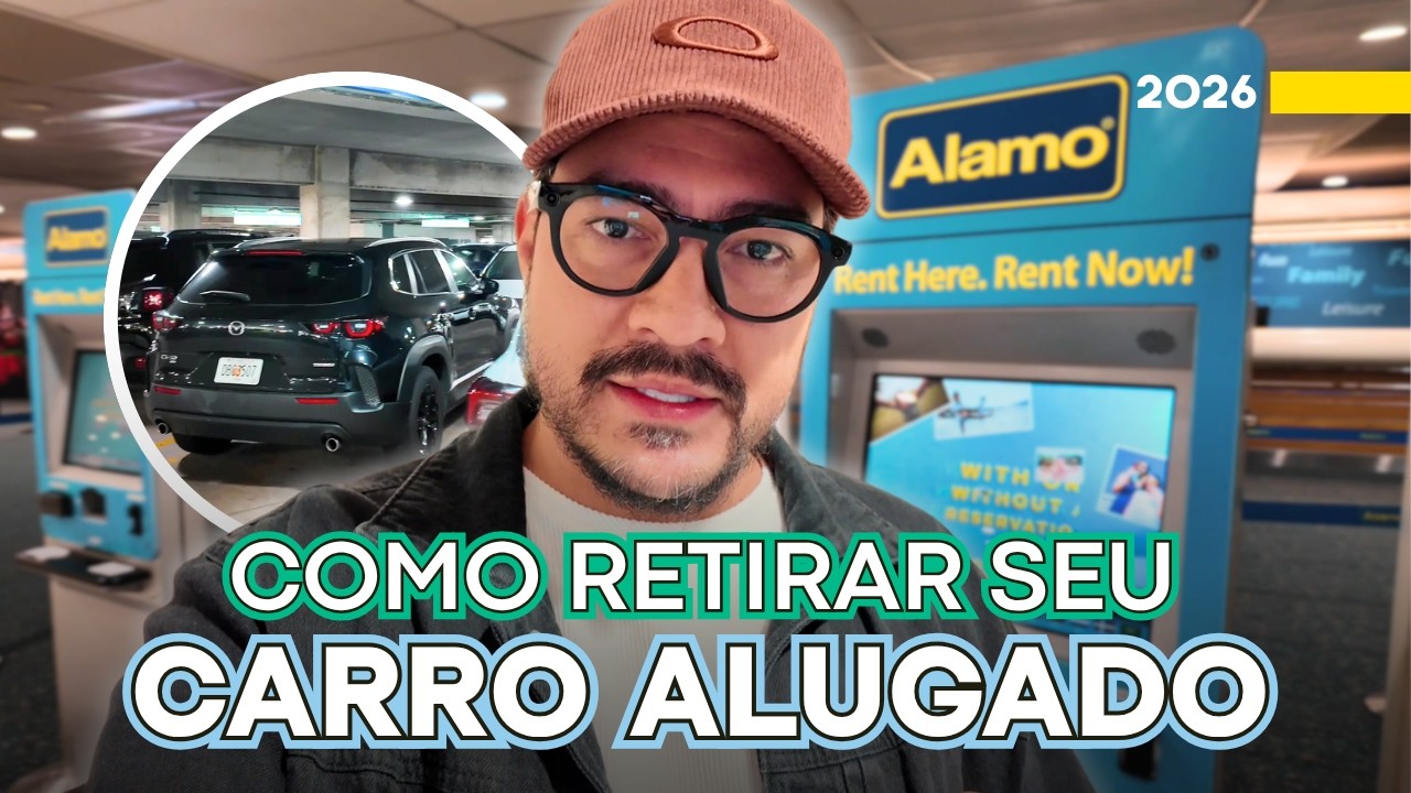 Passo a Passo: ALAMO + VISITOR TOLL PASS no Aeroporto de Orlando
