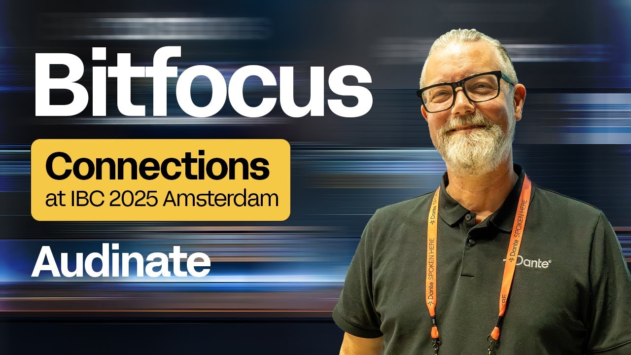 Bitfocus Connections - Audinate and Buttons