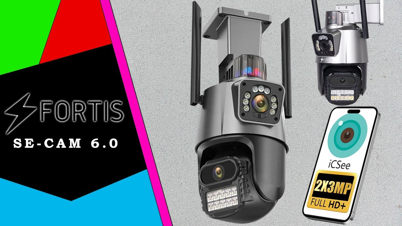 Fortis SE-CAM 6.0 🎦 Kamera Monitoringu z dwoma soczewkami !? / Recenzja