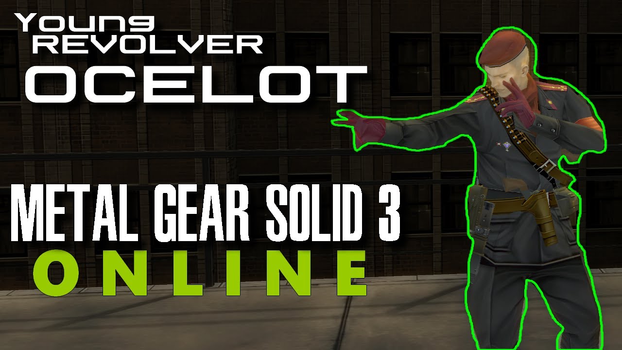 MGO1 - [ Ocelot ] ALL Codecs, Animation, Special Items and Ability