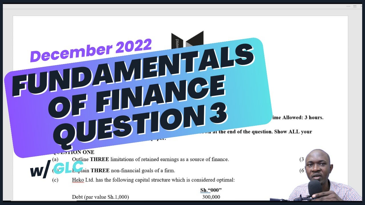 ATD FUNDAMENTALS OF FINANCE DECEMBER 2022 Q3