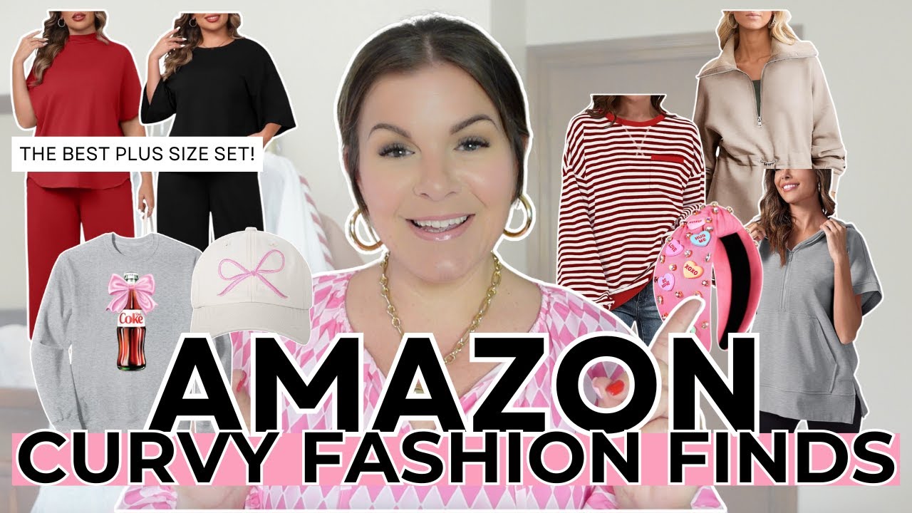 CURVY Amazon Fashion You'll LOVE | Amazon Plus Size/Midsize Haul | The BEST Plus Size Matching Sets