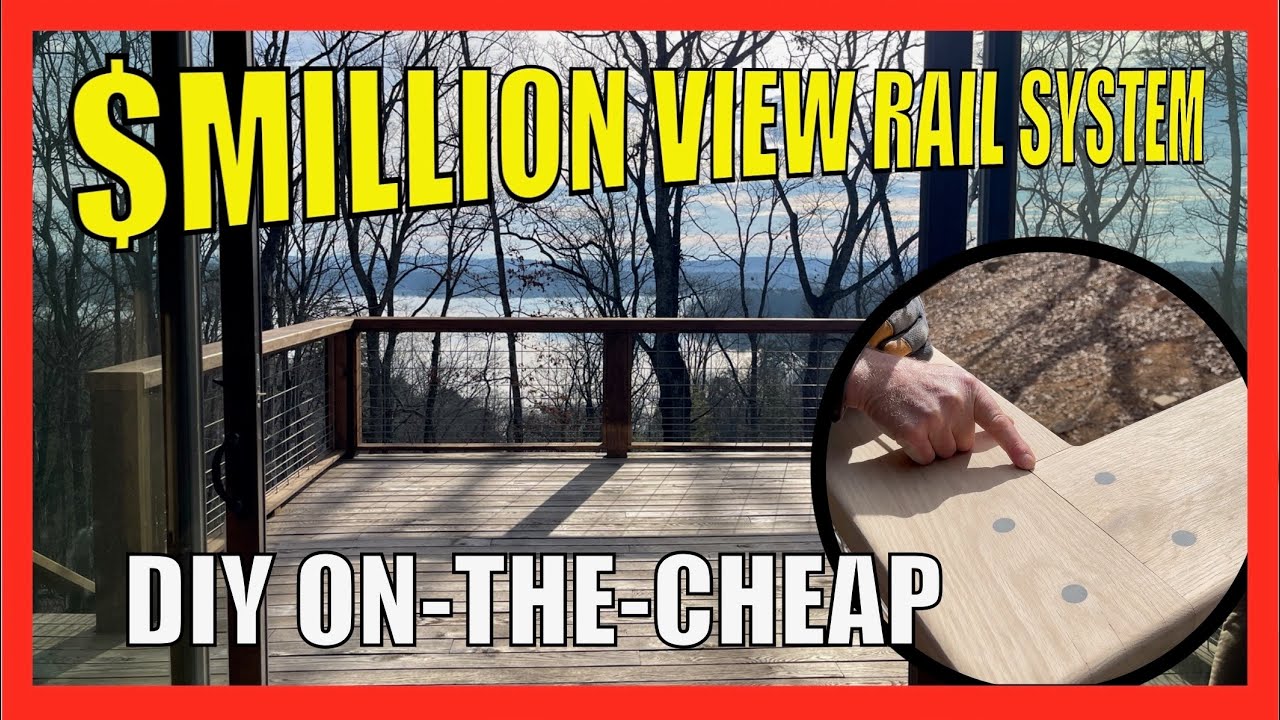 How to Build the Ultimate Affordable, Low Profile Deck Railing 