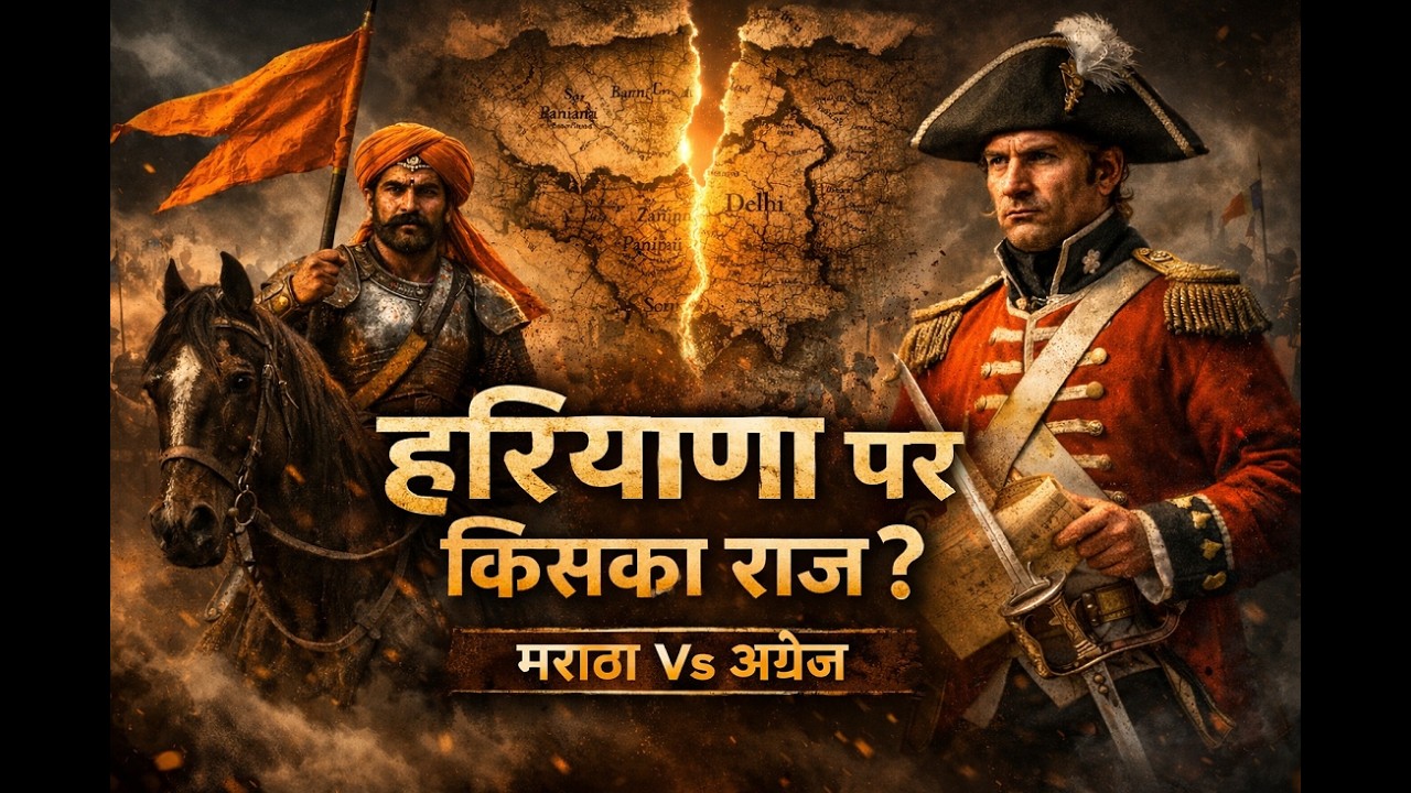 हरियाणा पर  कैसे मराठा शासन का अंत हुआ और कैसे अंग्रेजी शासन की शुरुआत हुई ?