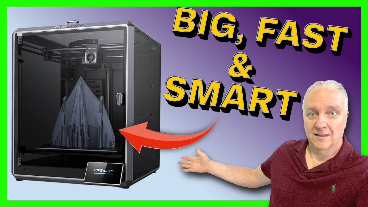 Обзор Creality K1 Max — большой, быстрый и умный 3D-принтер