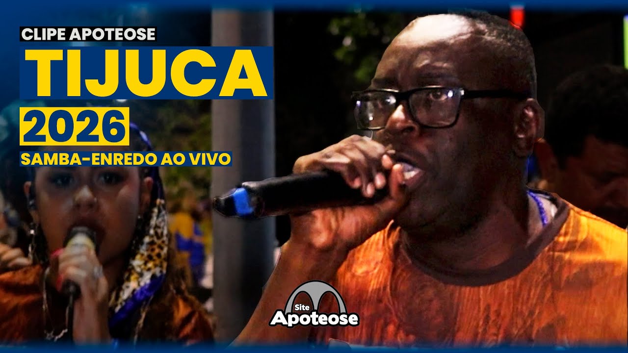 UNIDOS DA TIJUCA 2026 | SAMBA-ENREDO AO VIVO COM LETRA | CLIPE APOTEOSE EP 04/11 4K #CLIPEAPOTEOSE26