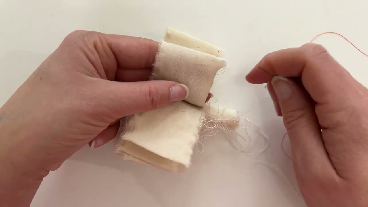 Tiny book sewing project, thinking while making.