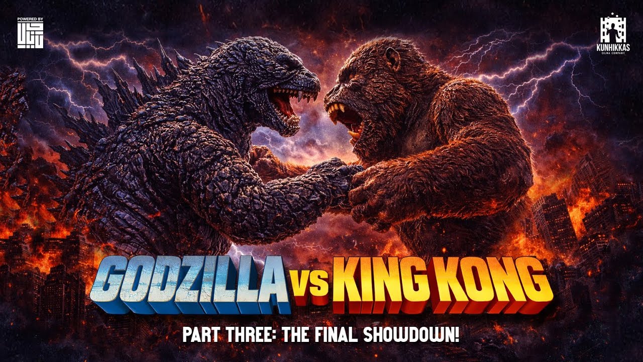 Godzilla x Kong | The Final Showdown | KUNHIKKAS