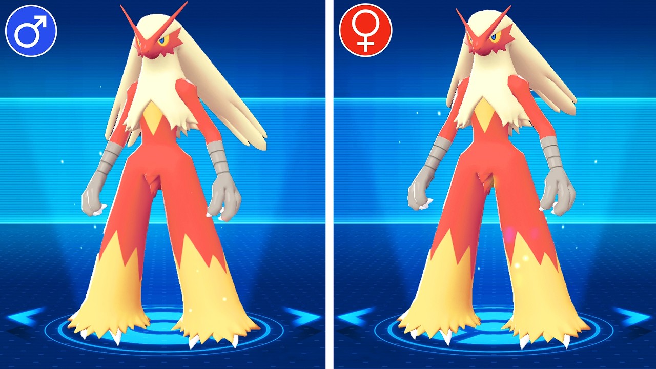 Pokémon Legends: Z-A - All Pokémon Gender Differences (DLC INCLUDED)