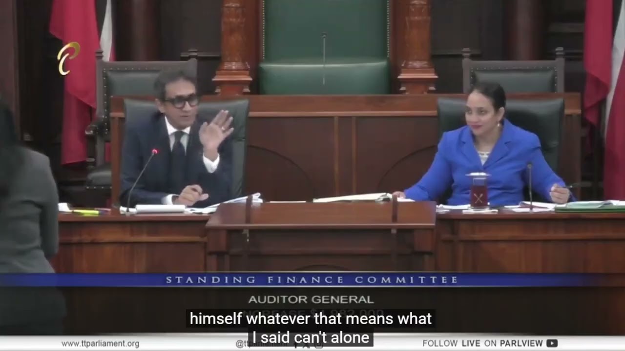 Standing Finance Committee - Auditor General