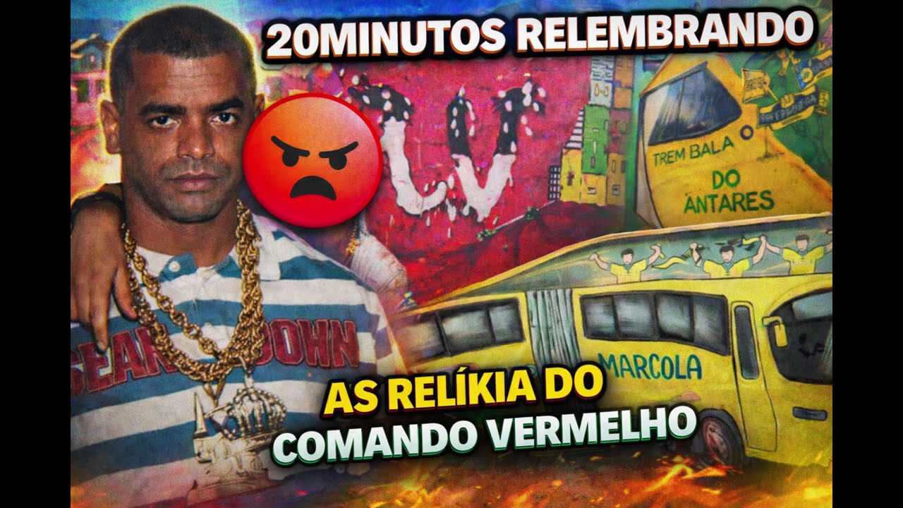 RELEMBRANDO AS RELIKIAS DO COMANDO VERMELHO QUE MARCARAM ÉPOCA