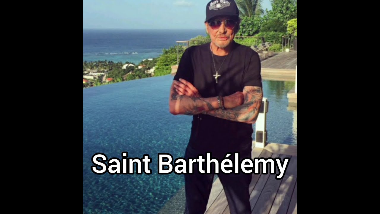 Hommage à Johnny : Jean-Baptiste Guegan  Saint-Barthélemy   2023 (montage photos/vidéo)