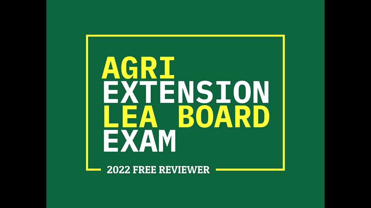 AGRICULTURAL EXTENSION AND EDUCATION (with voiceover)