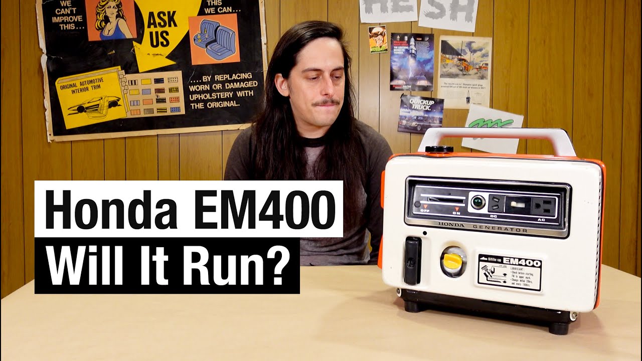 Honda EM400 Generator - Will It Run?