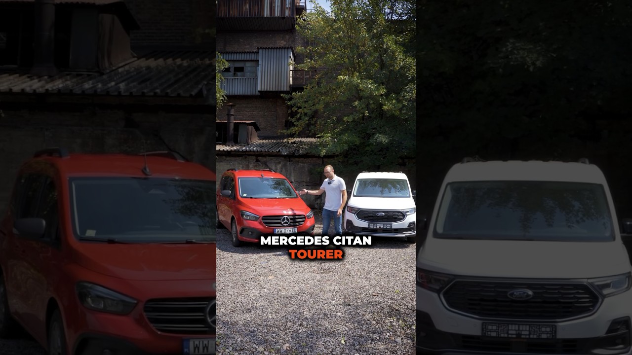 Mercedes Citan Tourer vs Ford Turneo Connect. Kt&oacute;ry kombivan jest lepszy?