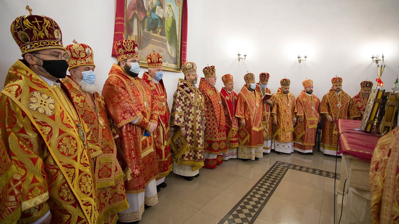 Слово владики Ярослава Приріза до Глави УГКЦ на похороні матері