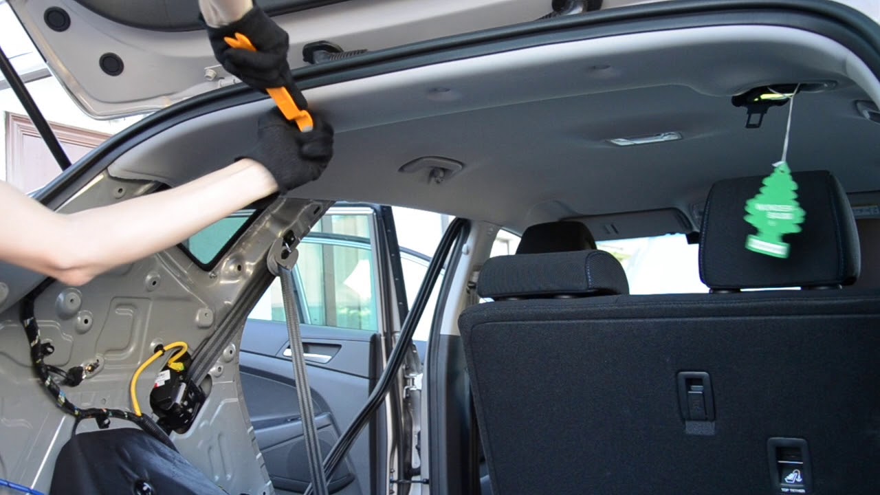 Electric tailgate install Hyundai Tucson