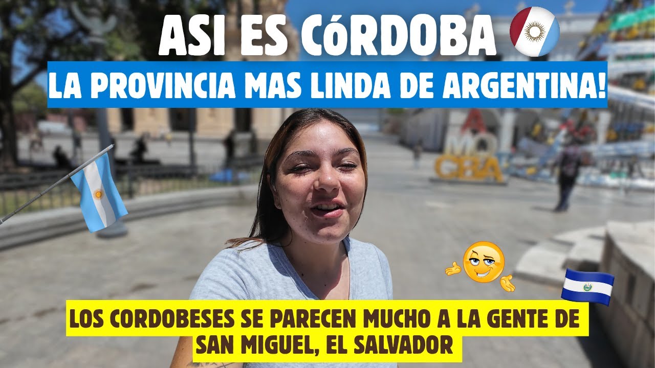 Asi es CÓRDOBA, mi provincia, la mas linda de ARGENTINA!🇦🇷 Se parece mucho a San Miguel🇸🇻😱