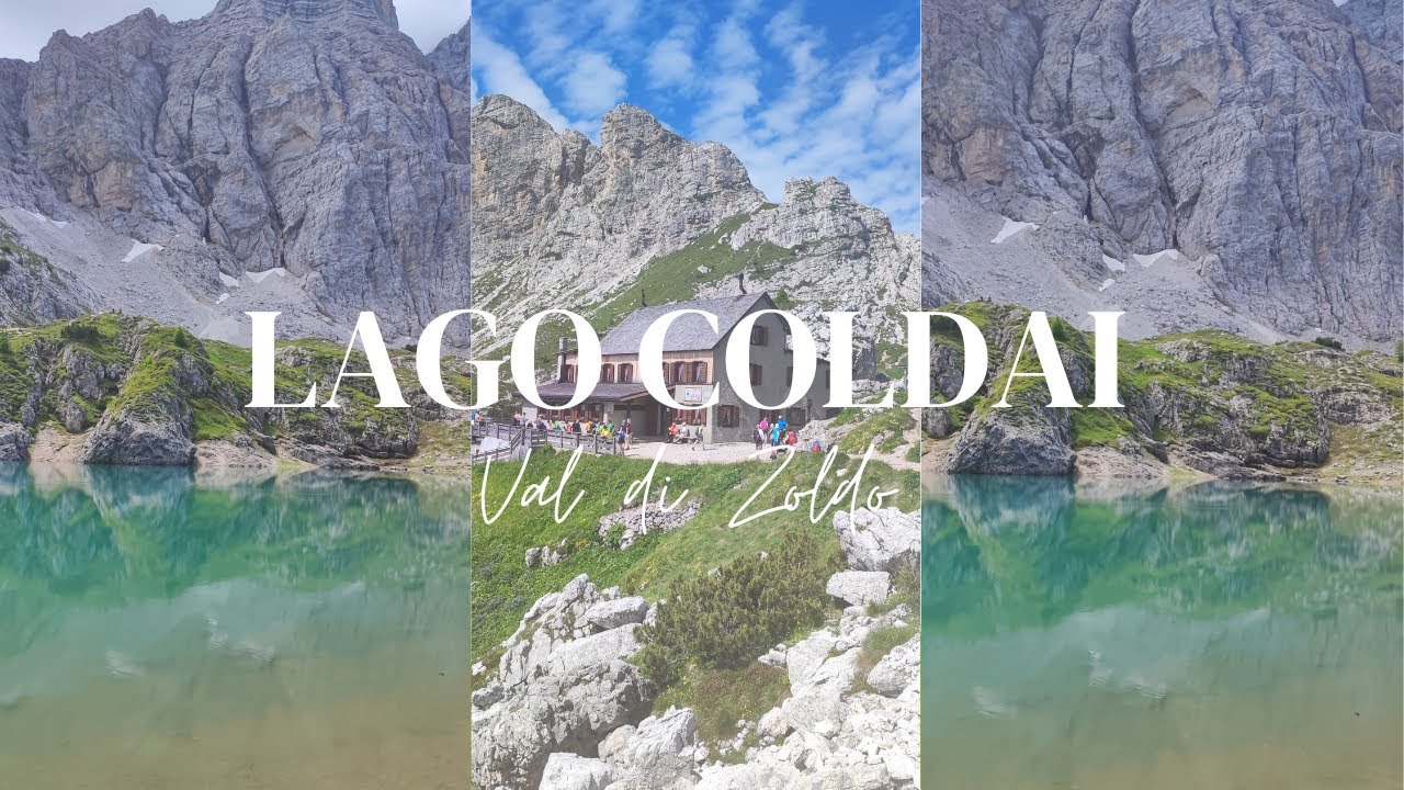 ESCURSIONE AL RIFUGIO COLDAI E LAGO COLDAI DA PALAFAVERA-DOLOMITI BELLUNESI
