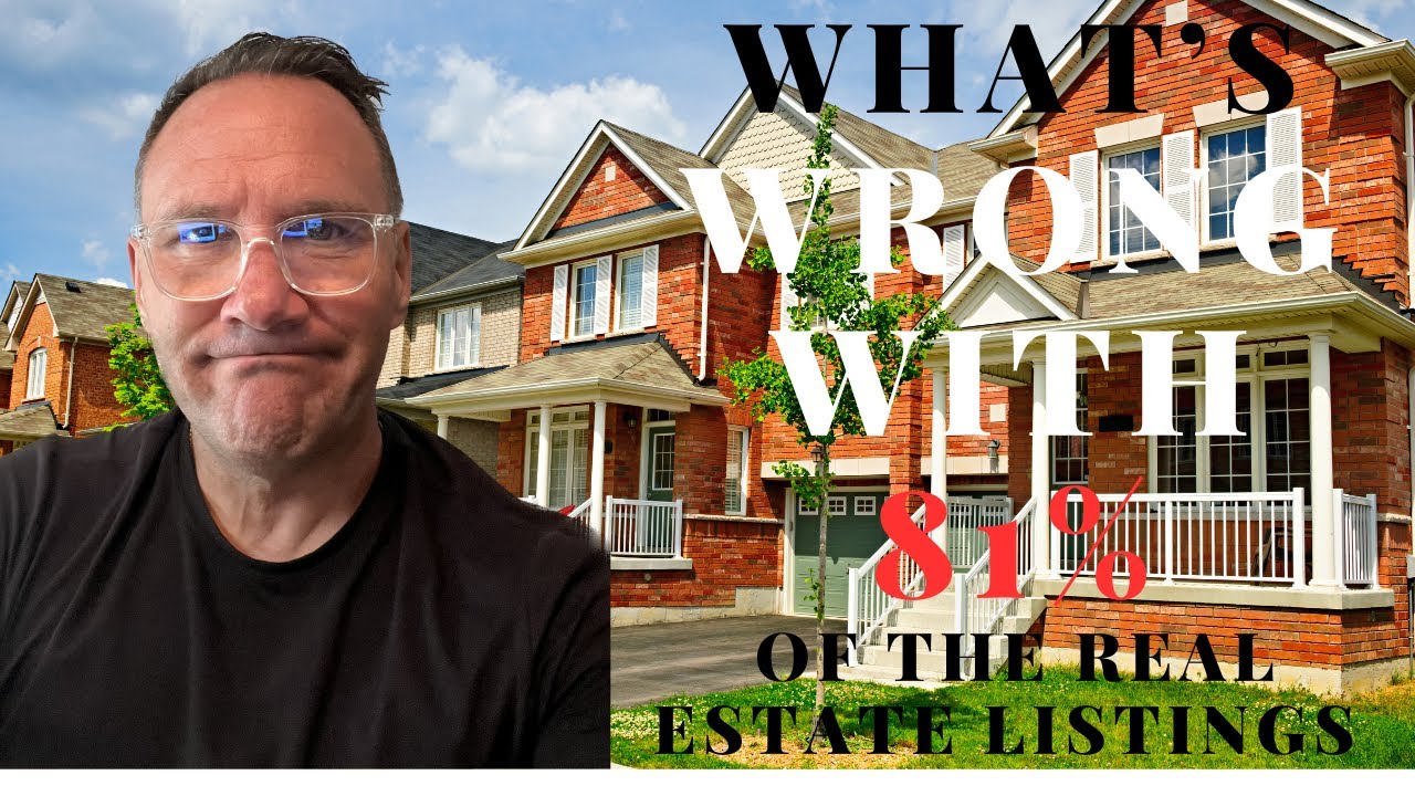 What&rsquo;s Wrong With 81% Of The Real Estate Listings?