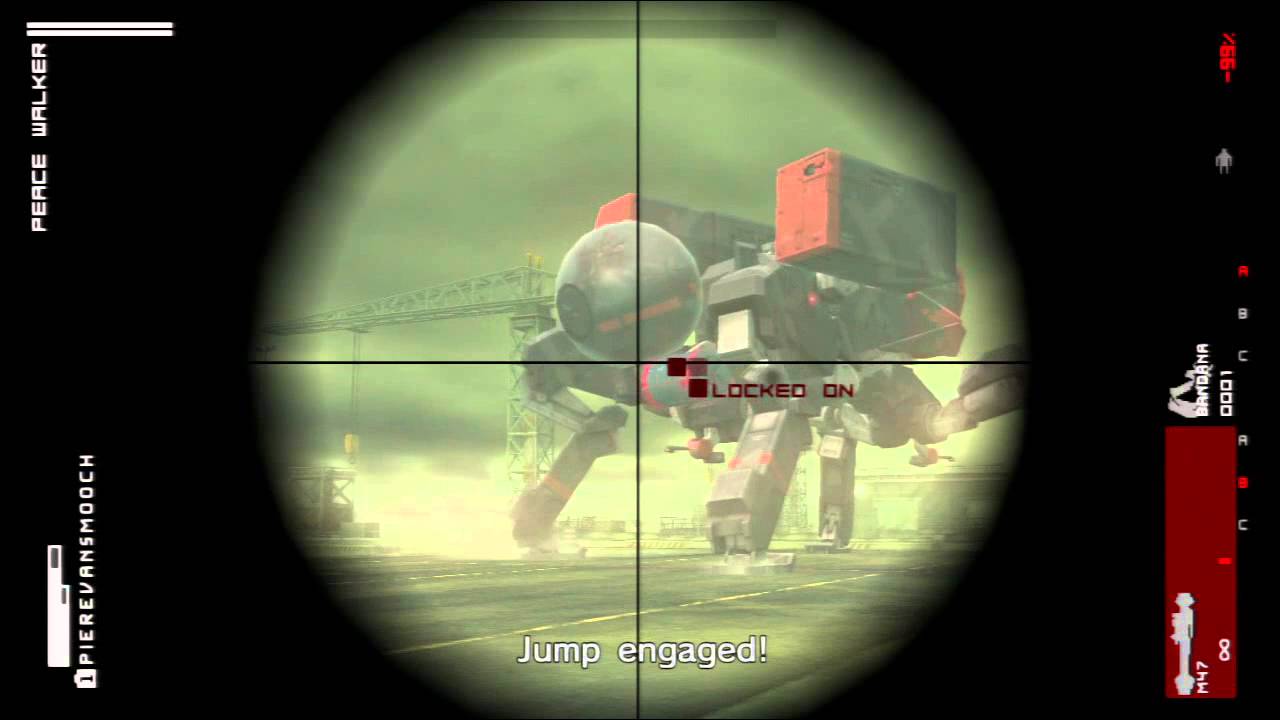 METAL GEAR SOLID PEACE WALKER EXTRA OPS 118 S RANK - AI WEAPON BATTLE PEACE WALKER TYPE II
