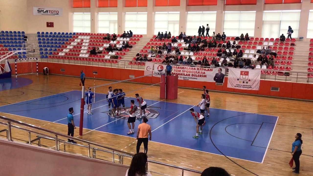 SDÜ 3 - MSKÜ 0 erkek voleybol takımları - üniversiteler arası 2022 - 1. Lig