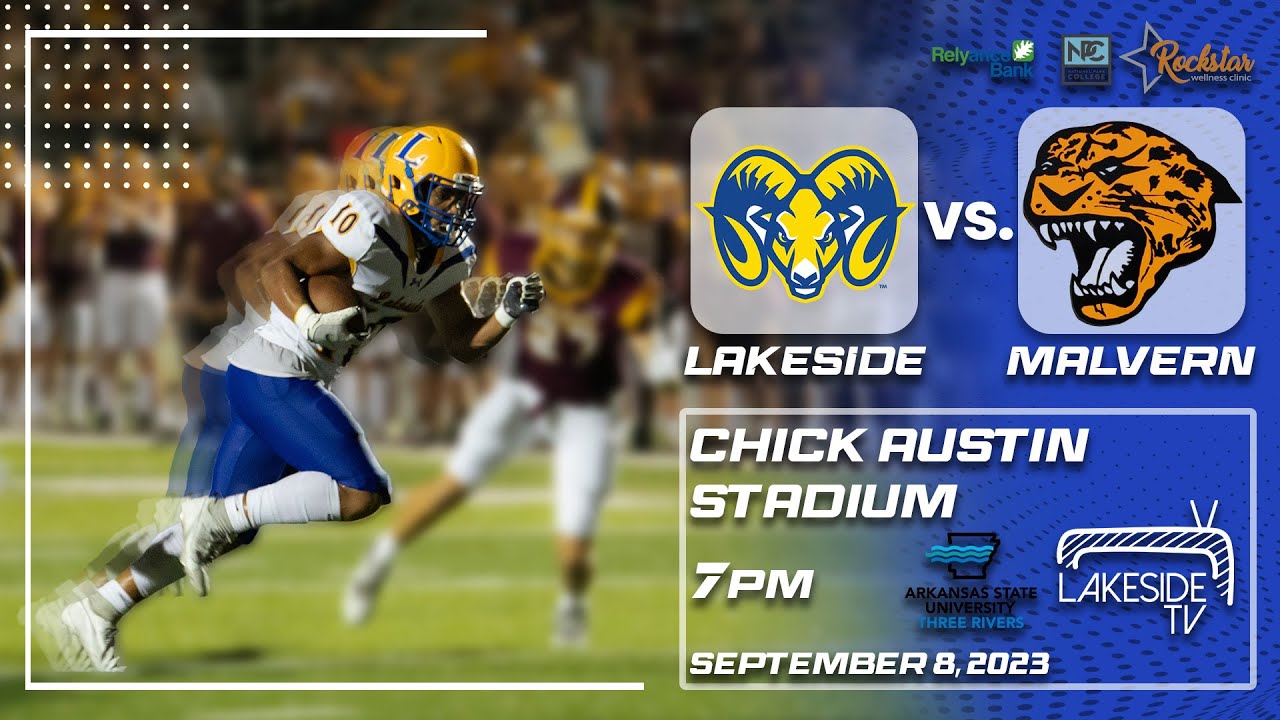 Lakeside vs. Malvern Varsity Football 2023