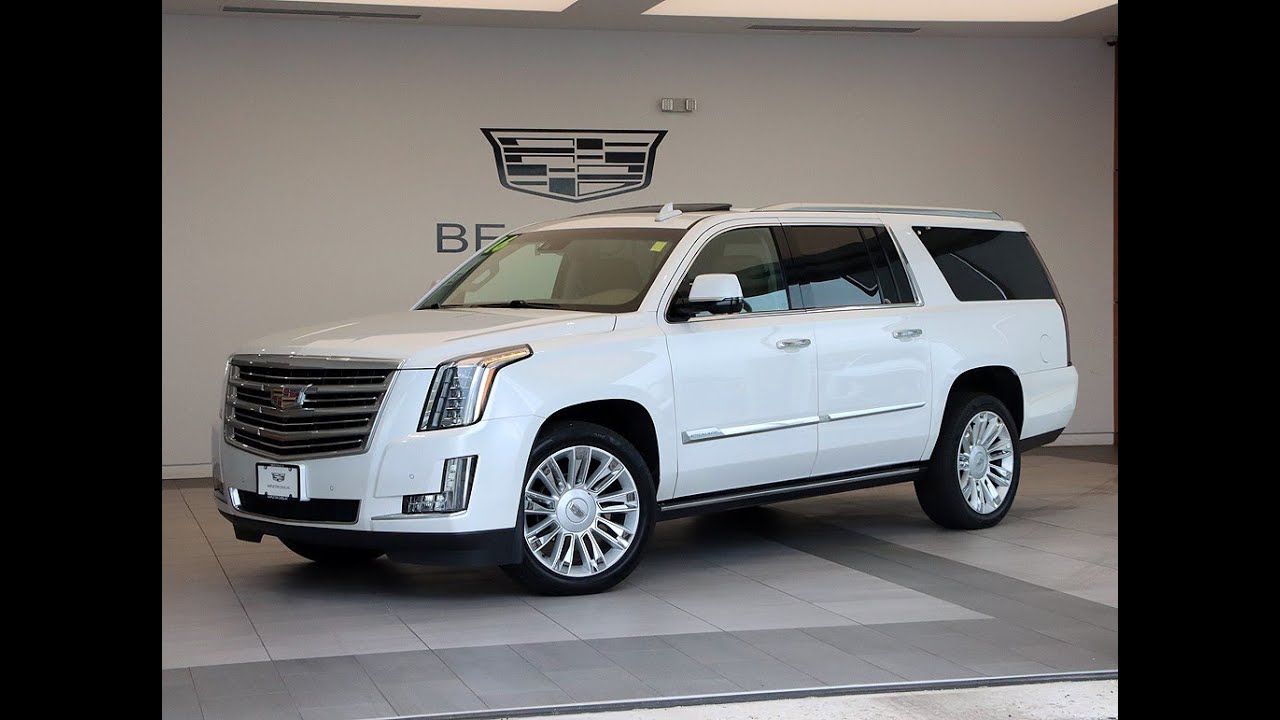 2016 Cadillac Escalade ESV  Platinum 4wd P2980A at Napleton Cadillac Libertyville