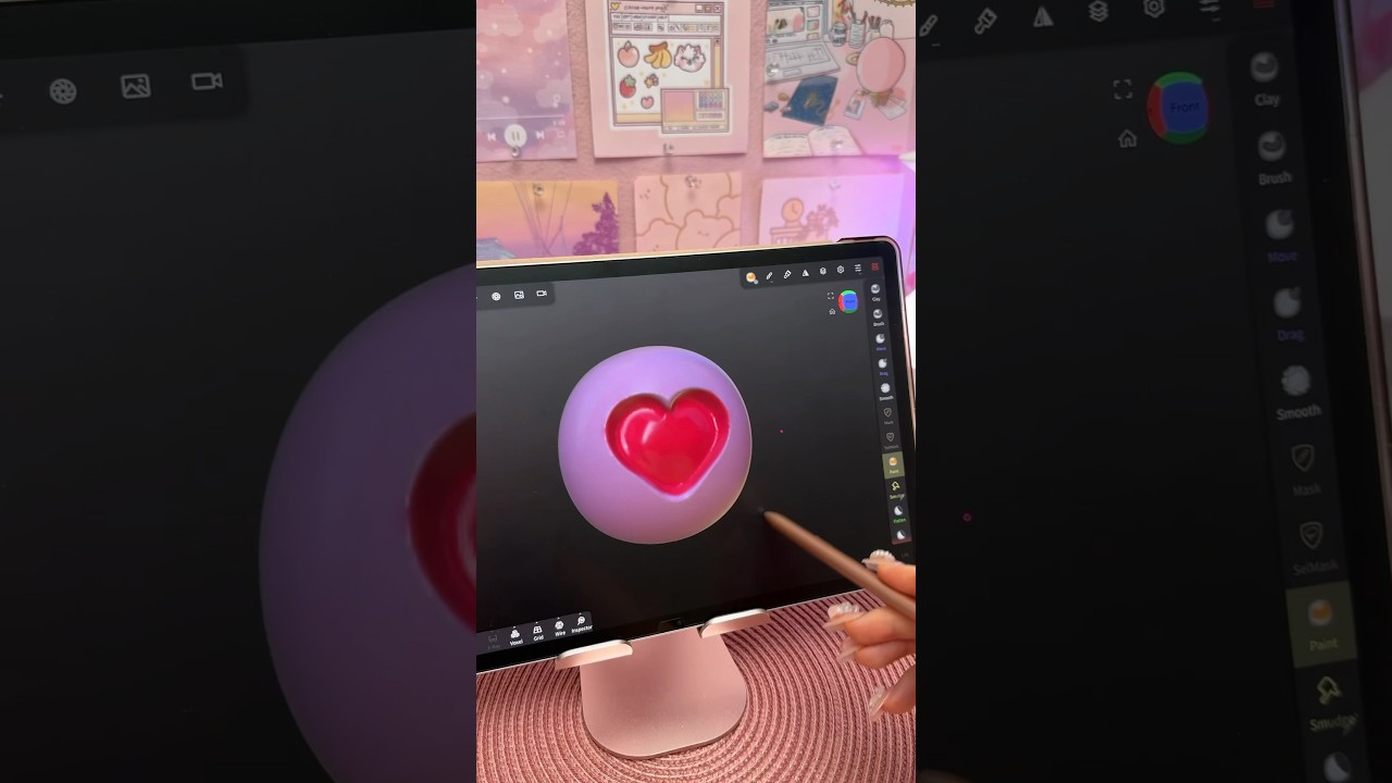 this creative app 🤯💗 3D art | iPad drawing | android app | digital art