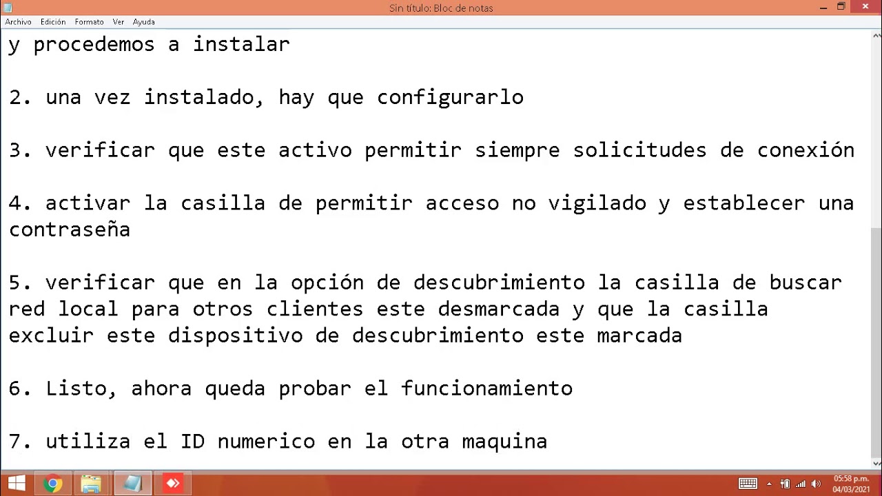 Anydesk con acceso desatendido