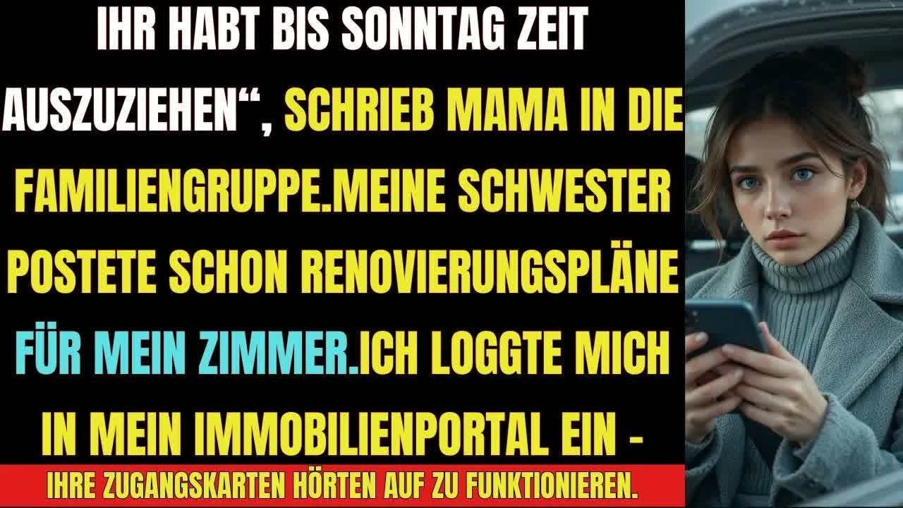 Als Mama die Nachricht schrieb： „Räum dein Zimmer bis Sonntag“, hatte sie KEINE Ahnung, was komm