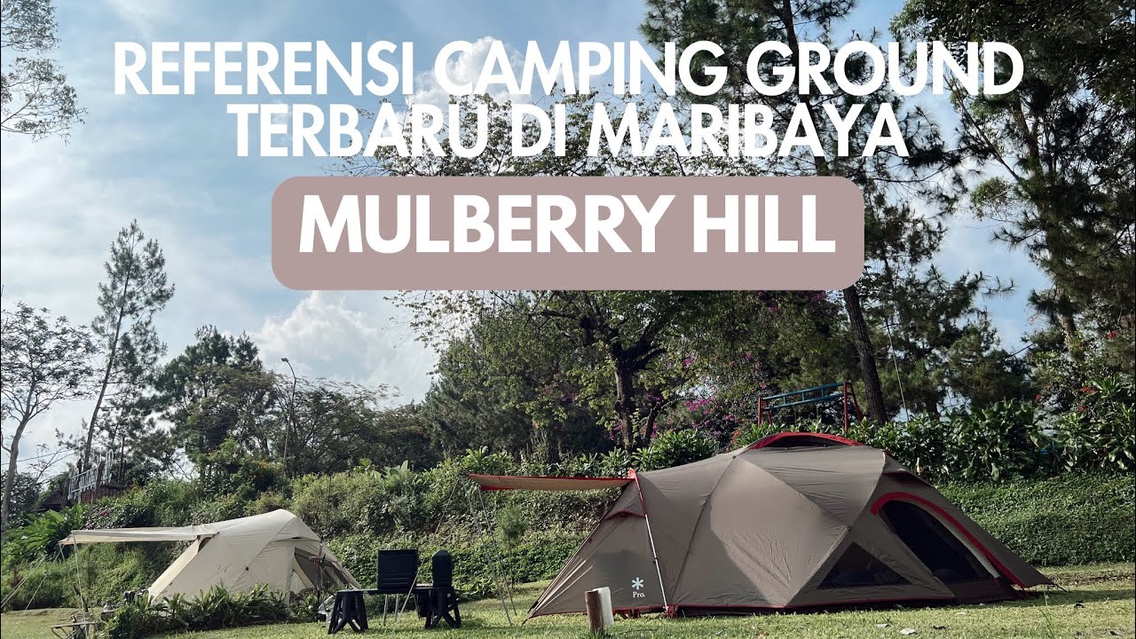 Mulberry Hill Camping Ground || View Yang Mengesankan || City Light & Mountain View