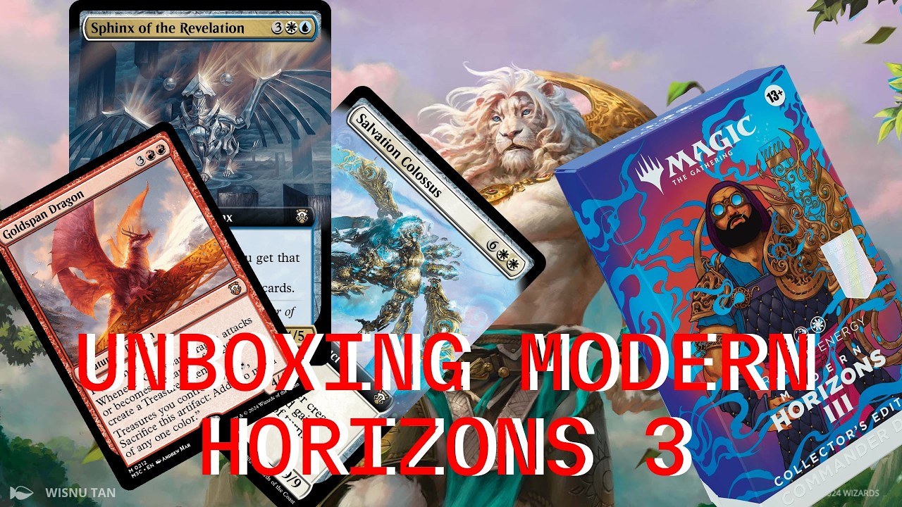 ¡UNBOXING! Deck de Commander Modern Horizons 3: Creative Energy Edición de Coleccionista