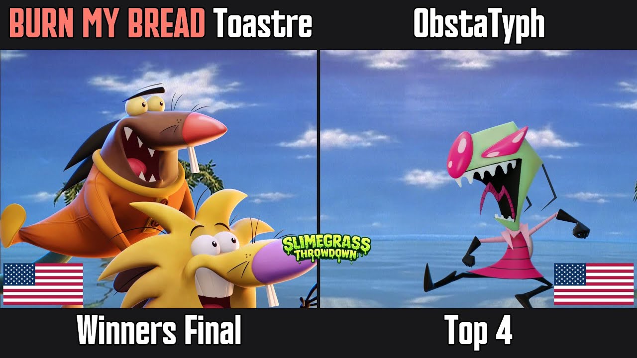 Slimegrass Throwdown 1 - Winners Final - Toastre (Angry Beavers) VS ObstaTyph (Zim)