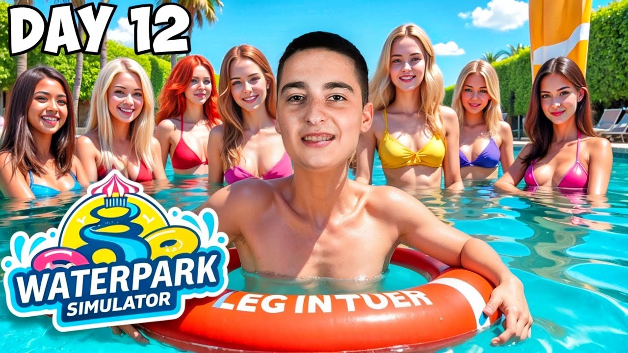 ԱՂՋԻԿՆԵՐԻ ՀԵՏ ՎԱՅԵԼՈՒՄ ԵՄ - Waterpark Simulator #12