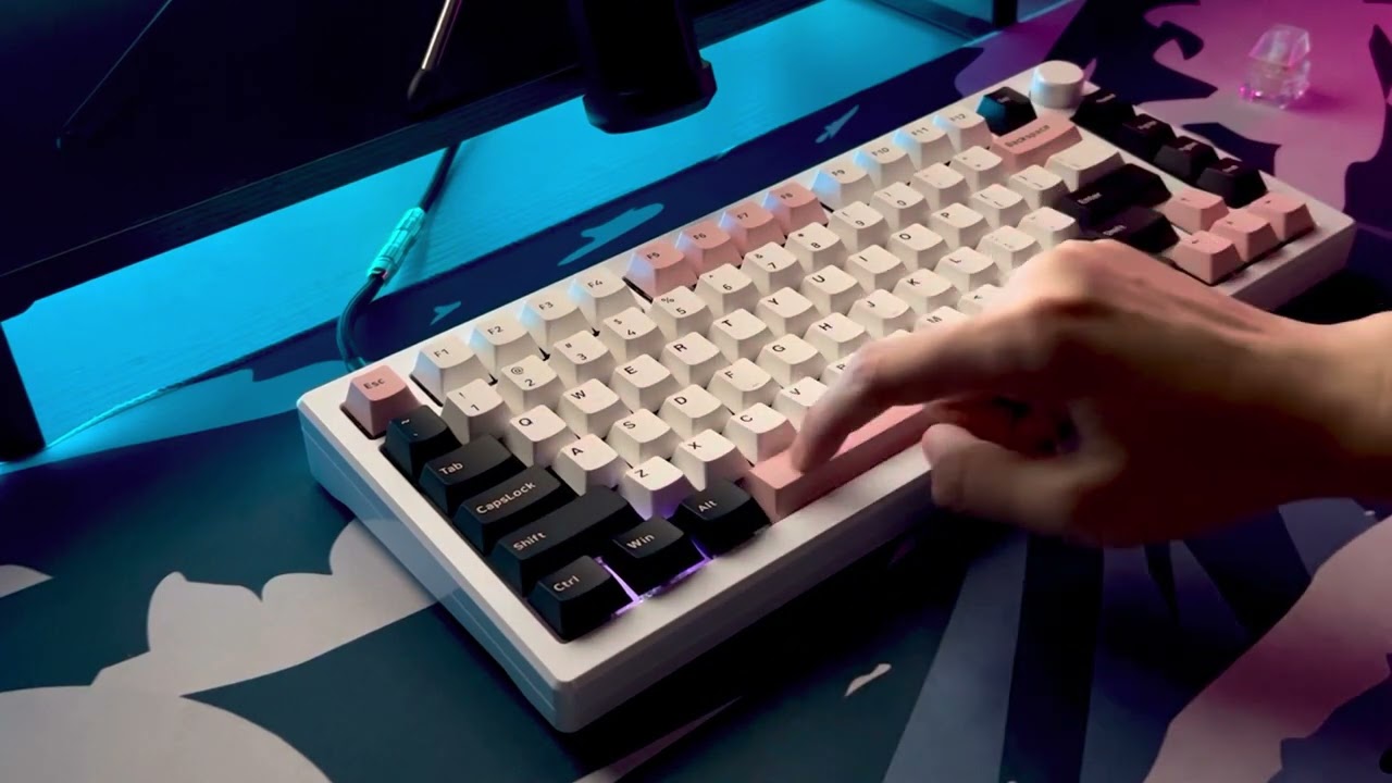 Akko Mod007 v2 Pearl White | Gateron Box Ink Black