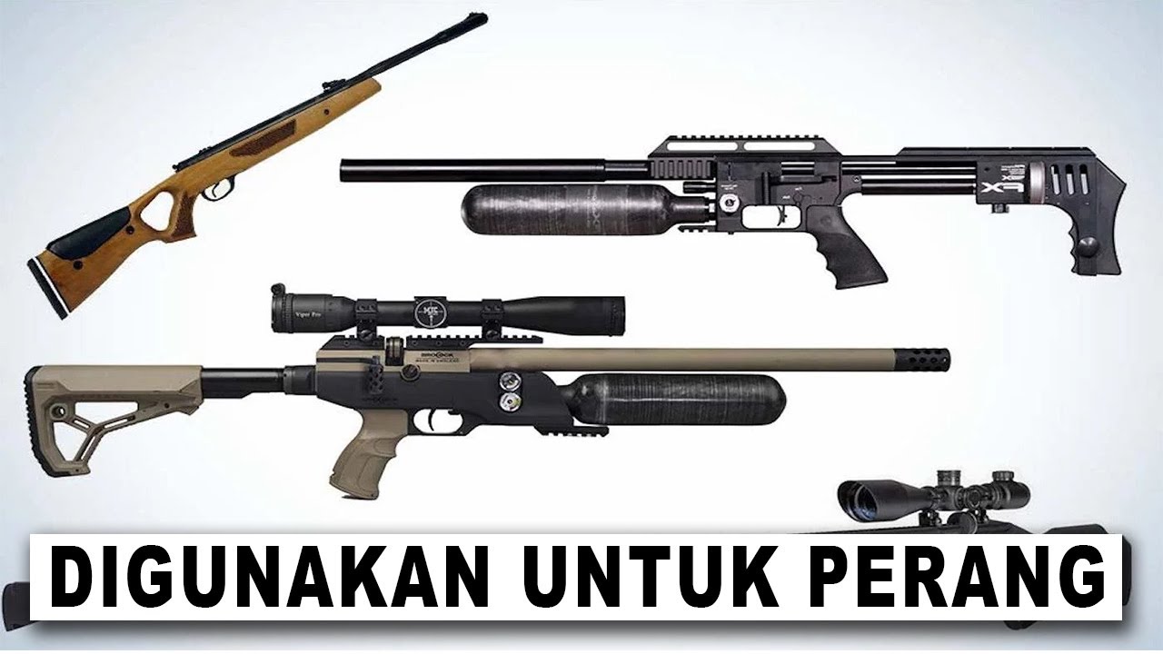 EVOLUSI SENAPAN ANGIN, DIJULUKI SAMBARAN PETIR TANPA ASAP