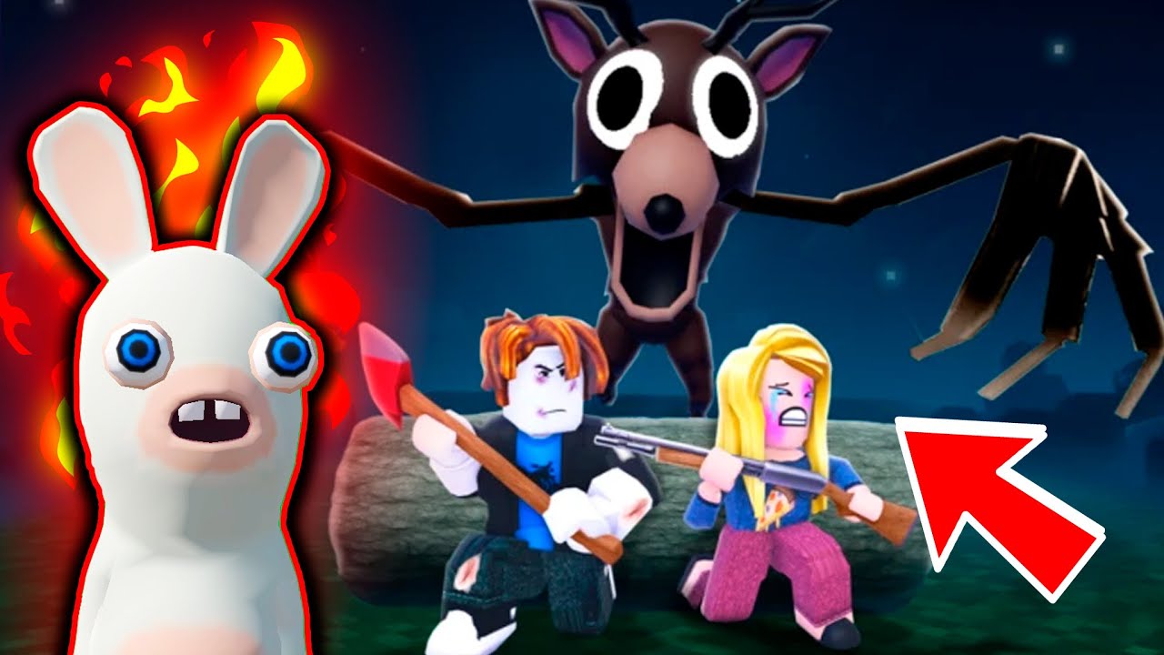 Помог ЖЕНЕ и СЫНУ пройти 99 Дней в лесу Роблокс